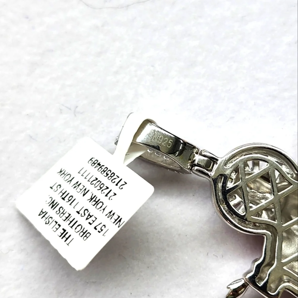Faithful Jesus Pendant – 925 Sterling Silver, Brand New - Picture 4 of 4